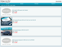 Tablet Screenshot of michiganautomart.net
